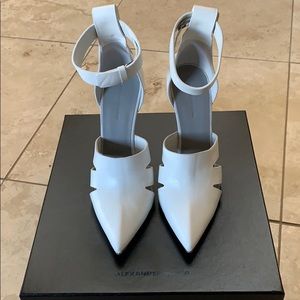 Alexander Wang Joan Parchhment Size 8 1/2, 38 1/2.